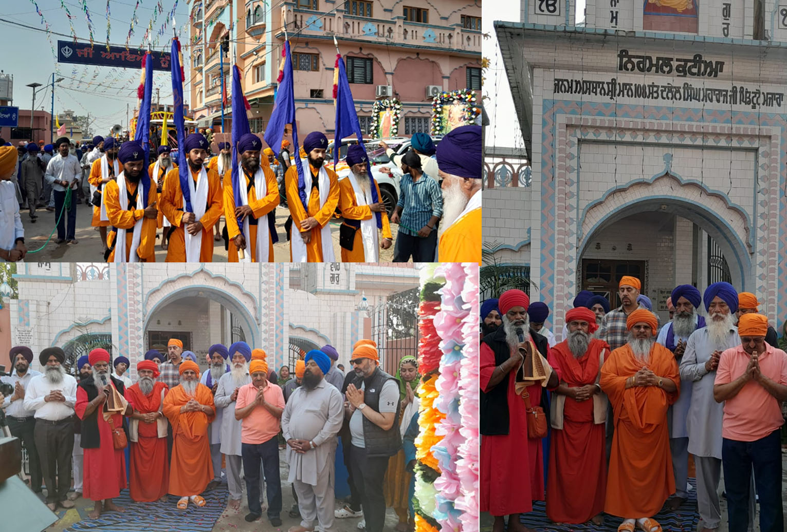 Vashal Nagar Kirtan organized dedicated to the holy memories of Brahmleen Sant Baba Dalel Singh Ji and Sant Jagdev Singh Moni Ji.